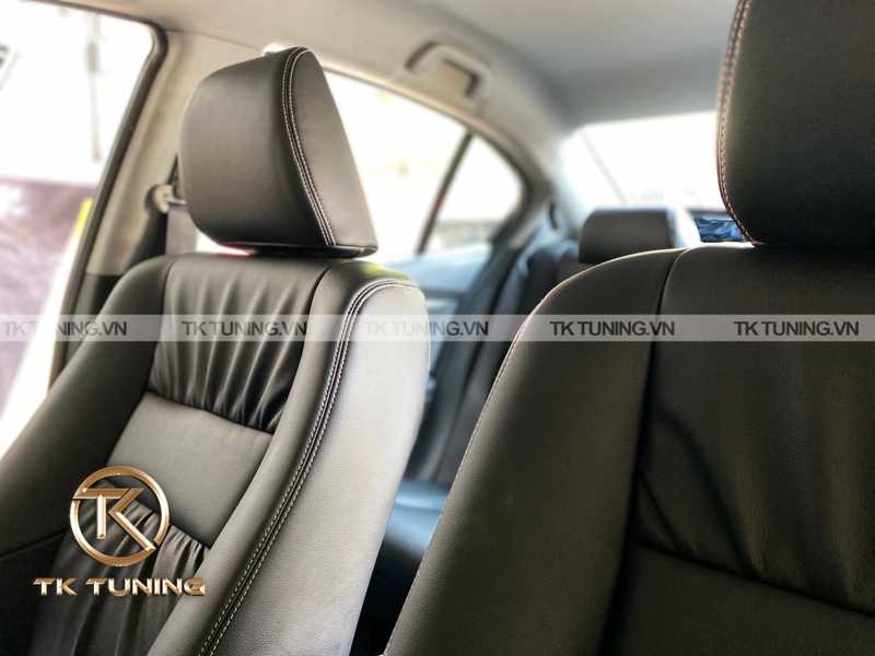 Hình ảnh ghế da khách hàng may tại TK Tuning