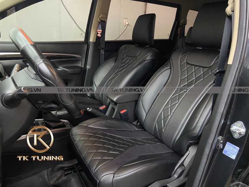 Hình ảnh ghế da khách hàng may tại TK Tuning