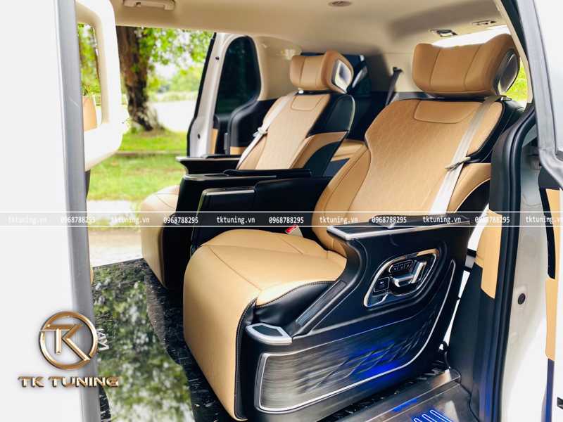 Hình ảnh ghế da khách hàng may tại TK Tuning