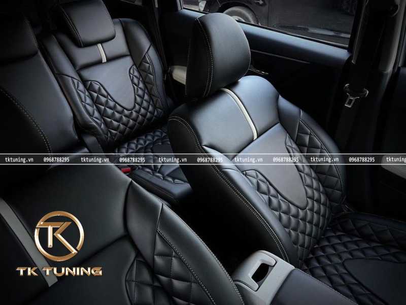 Hình ảnh ghế da khách hàng may tại TK Tuning