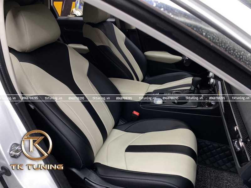 Hình ảnh ghế da khách hàng may tại TK Tuning